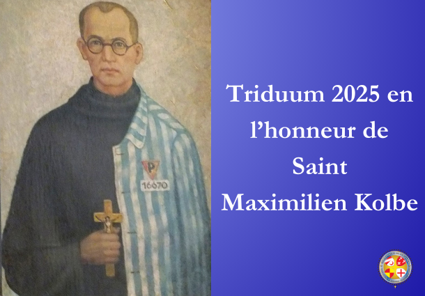 Saint Maximilien Kolbe Triduum 2025 - Site Catho Porte Nord Strasbourg
