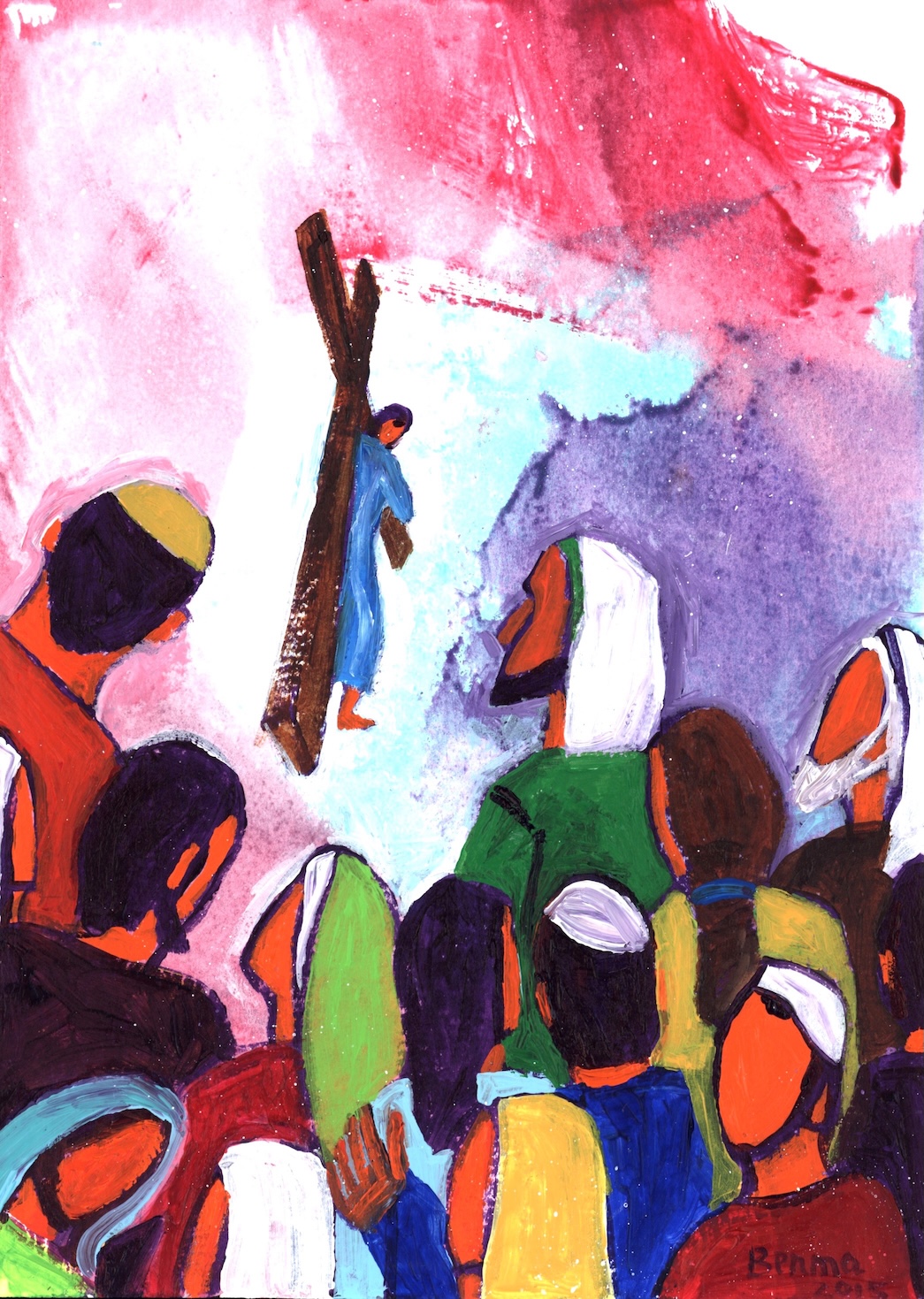 Création de Bernadette Lopez - 23ème Dimanche du temps ordinaire 2025 - Site Catho Porte Nord Strasbourg