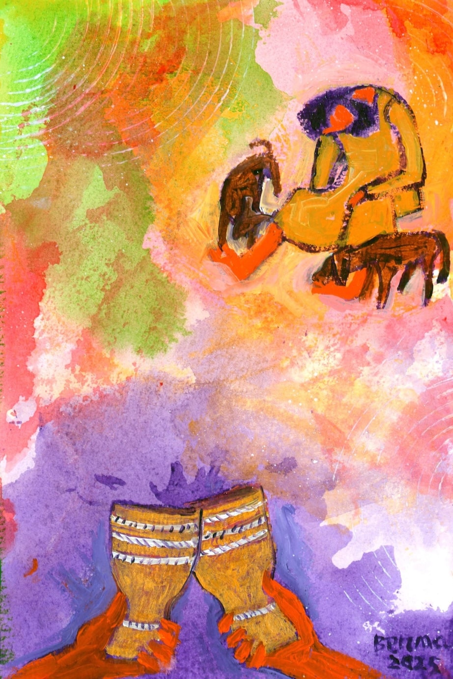 Création de Bernadette Lopez - 26ème Dimanche du temps ordinaire 2025 - Site Catho Porte Nord Strasbourg