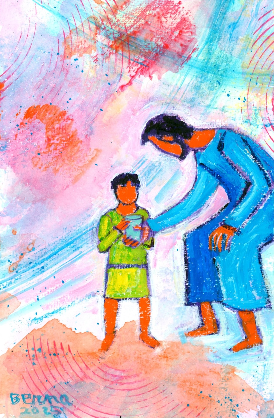 Création de Bernadette Lopez - Fête de la Croix Glorieuse 2025 - Site Catho Porte Nord Strasbourg