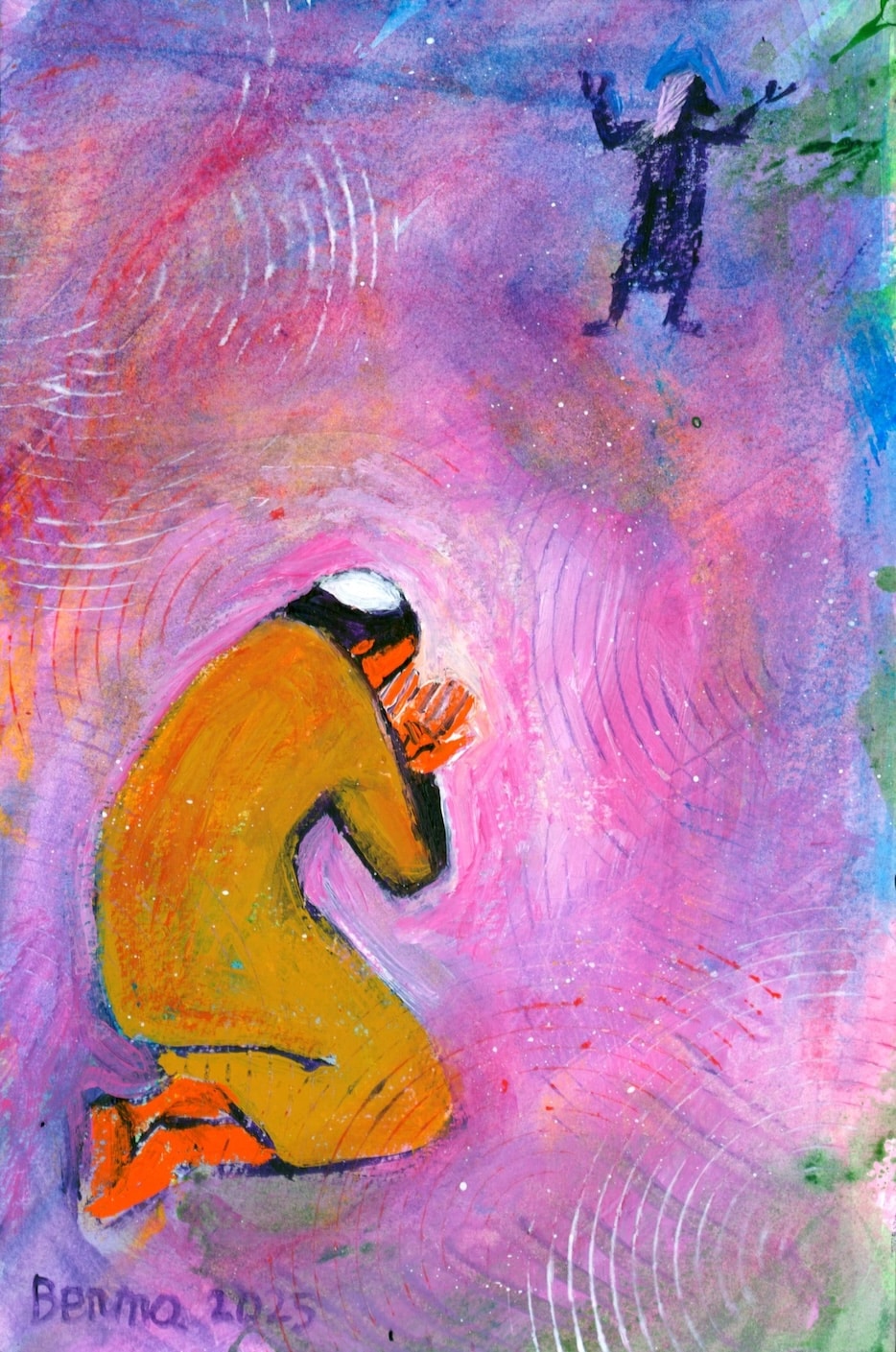 Création de Bernadeatte Lopez - 30ème Dimanche du temps ordinaire 2025 - Site Catho Porte Nord Strasbourg