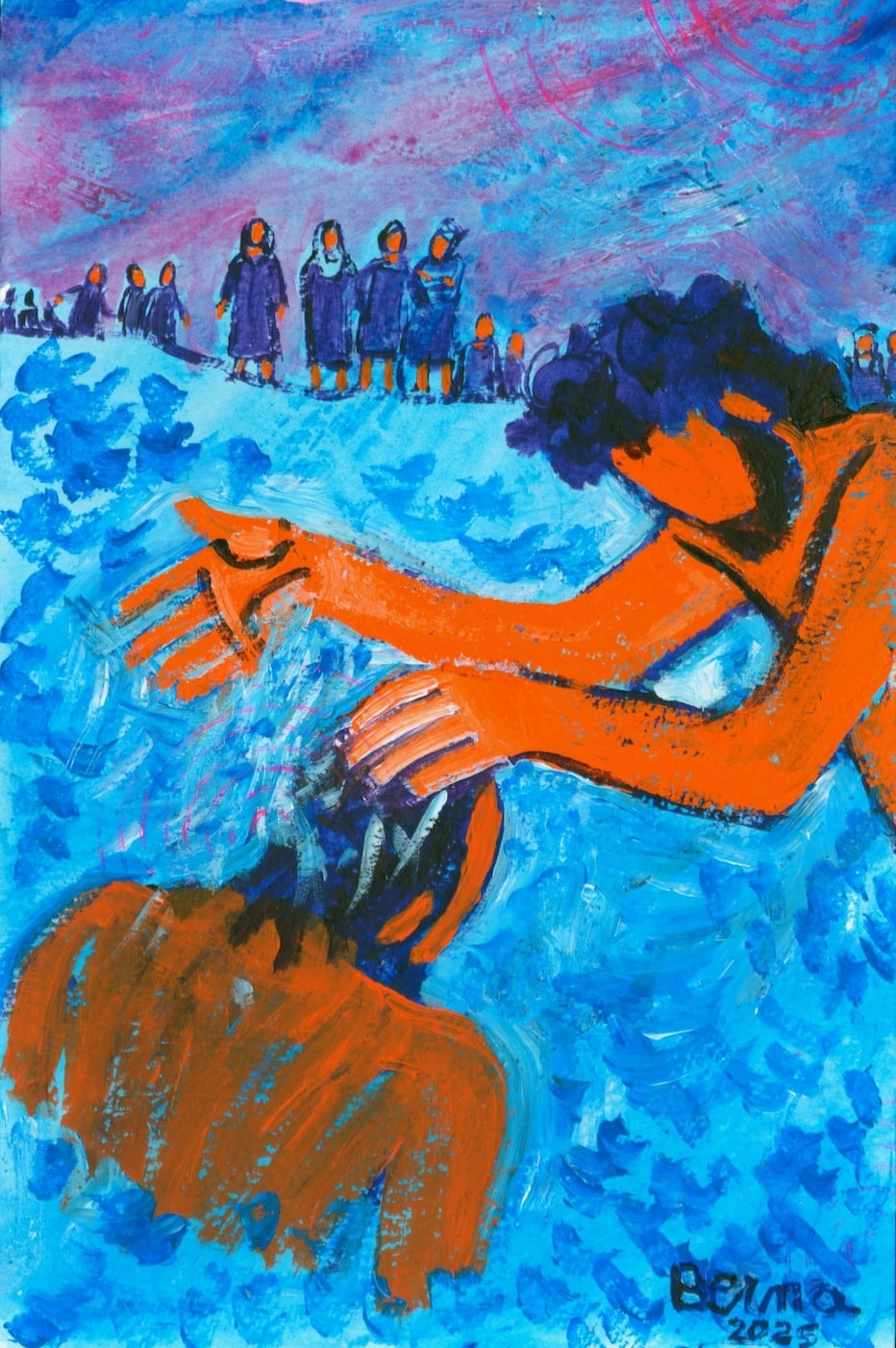 Création de Bernadeatte Lopez - 2ème Dimanche de l'Avent 2025 - Site Catho Porte Nord Strasbourg