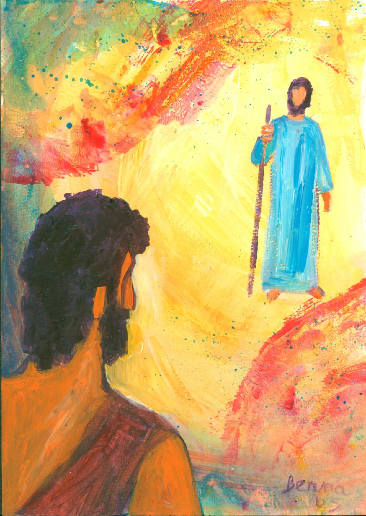 Création de Bernadeatte Lopez - 2ème Dimanche du temps ordinaire 2026 - Site Catho Porte Nord Strasbourg