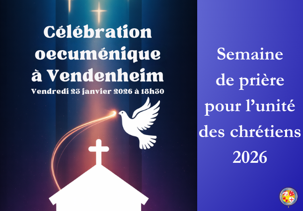 Célébration oecuménique Janvier 2026 - Site Catho Porte Nord Strasbourg