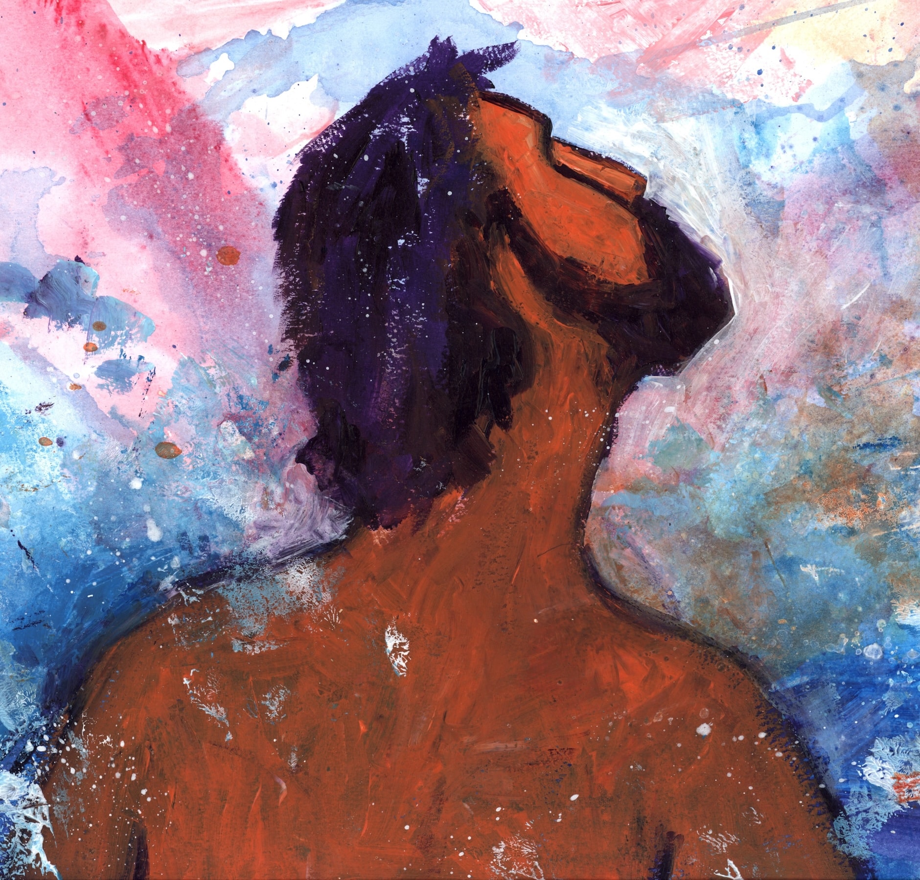 Création de Bernadeatte Lopez - Baptême du Seigneur 2026 - Site Catho Porte Nord Strasbourg