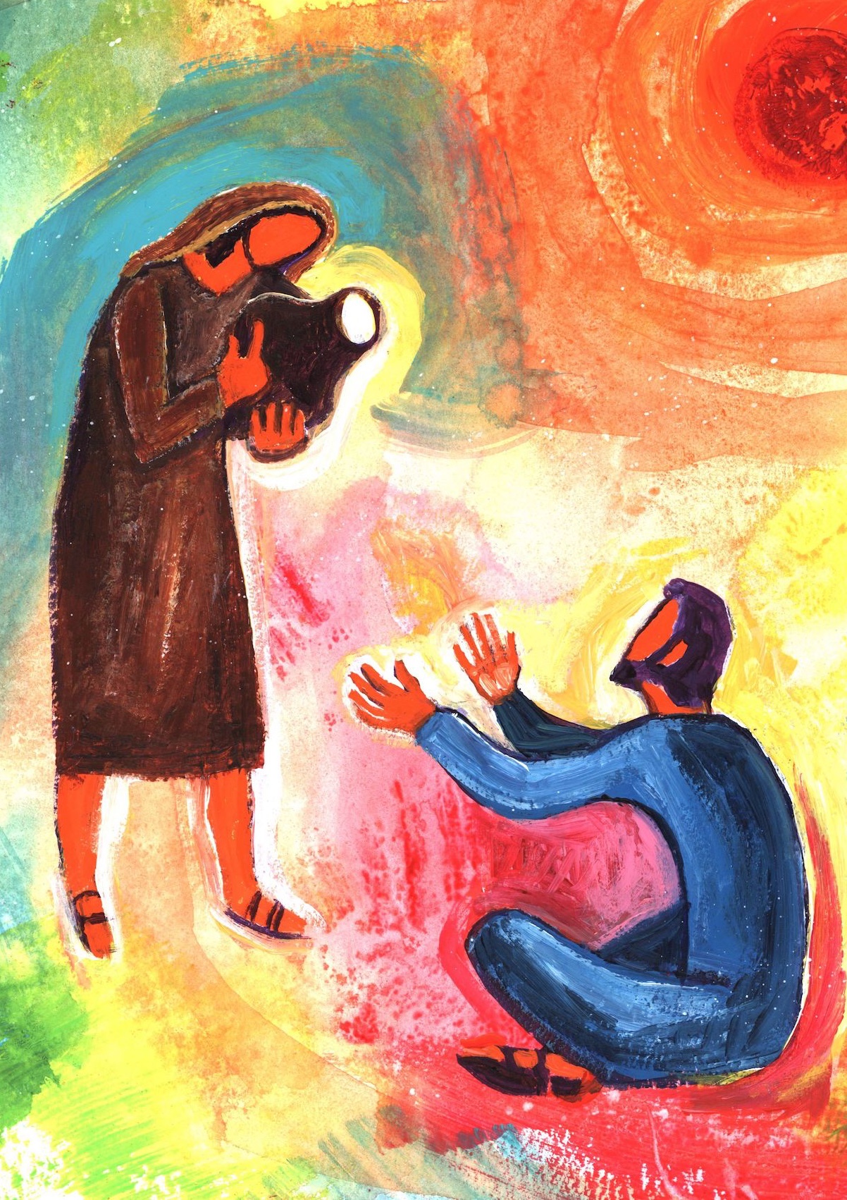 Création de Bernadette Lopez - 3ème dimanche de Carême 2026 - Site Catho Porte Nord Strasbourg