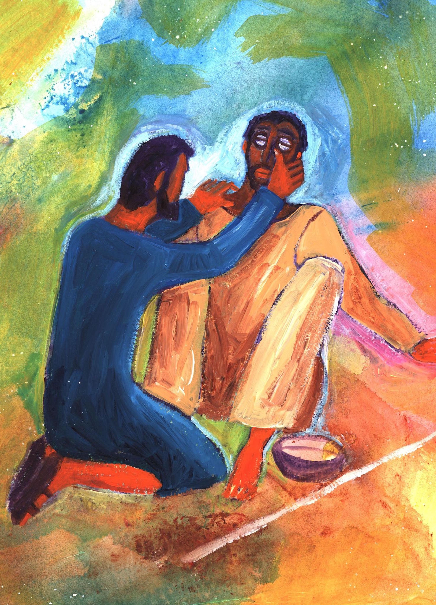 Création de Bernadette Lopez - 4ème dimanche de Carême 2026 - Site Catho Porte Nord Strasbourg