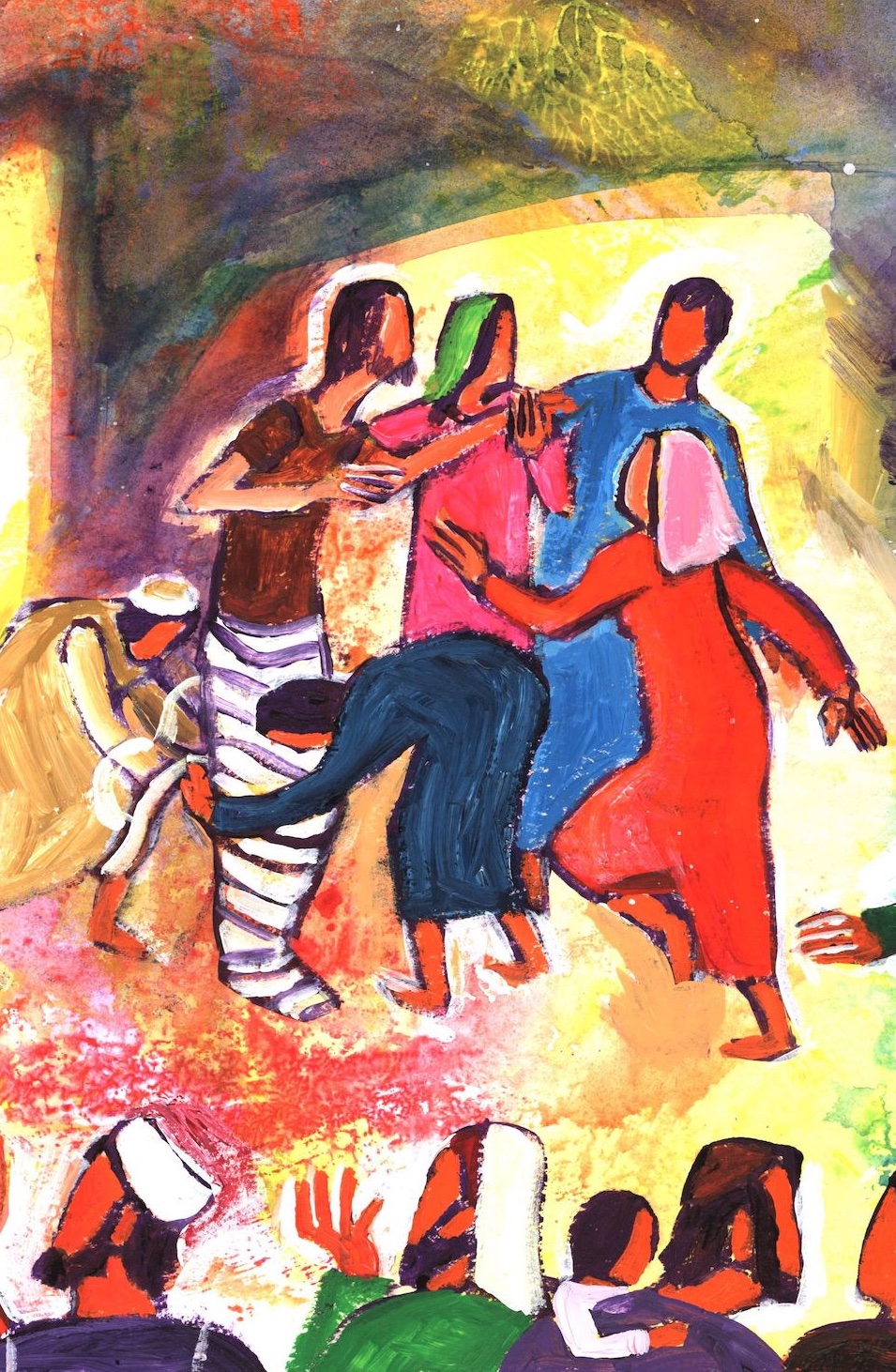 Création de Bernadette Lopez - 5ème dimanche de Carême 2026 - Site Catho Porte Nord Strasbourg