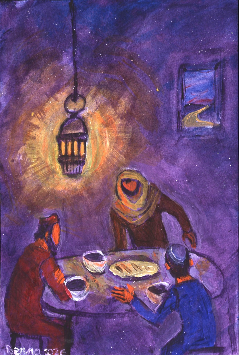 Création de Bernadette Lopez - 3ème Dimanche de Pâques 2026 - Site Catho Porte Nord Strasbourg