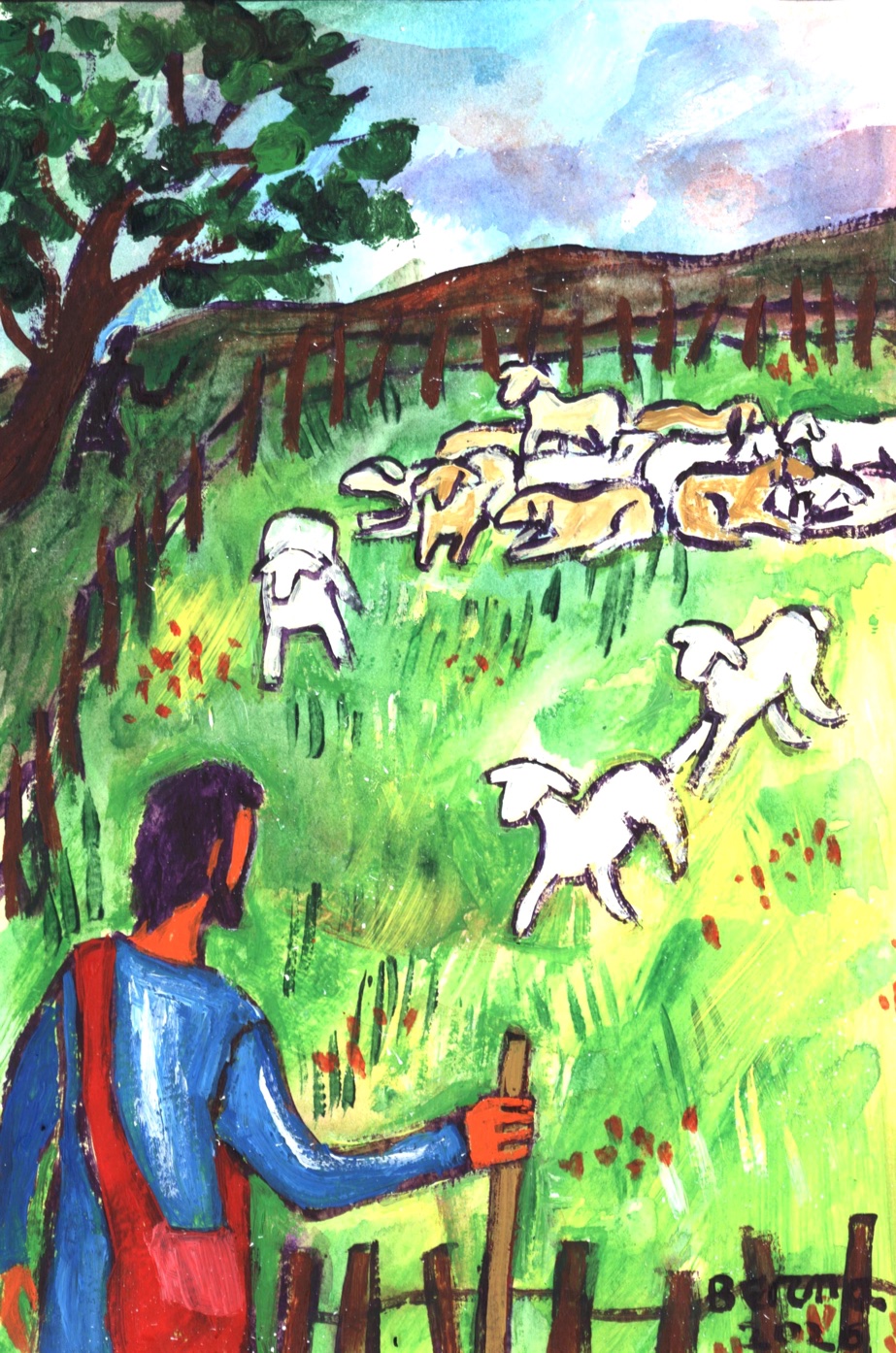 Création de Bernadette Lopez - 4ème Dimanche de Pâques 2026 - Site Catho Porte Nord Strasbourg